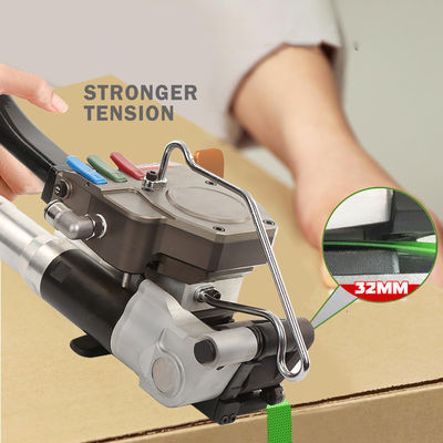 comprar Ferramenta de Fixação Pneumática de Cinturão de PET de 32 mm Ferramenta de Fixação Pneumática de Plástico de Fusão Quente Soldadura Máquina de Fixação Manual online manufacture