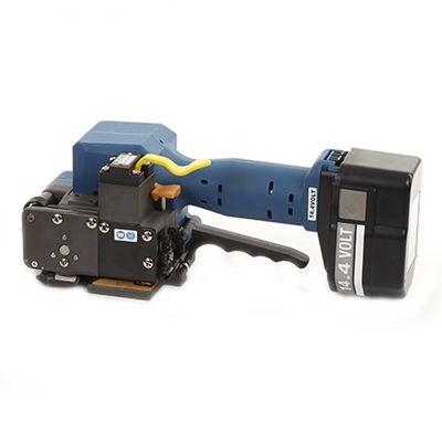 comprar Ferramenta de fixação de cordas de plástico a bateria elétrica de 19 mm Máquina de fixação de cordas para transporte online manufacture