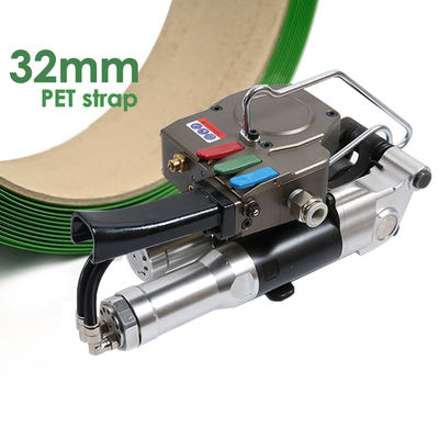 comprar 6KN Tensão Pneumática Ferramenta de Cintura de plástico PET Faixa de embalagem 25mm 32mm fita PET online manufacture
