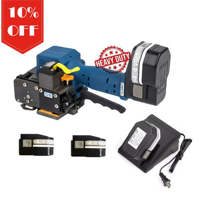 comprar Bateria palet strapper cartão de plástico banda strapping ferramenta de embalagem tijolo PP PET Bundling Tensião Elétrica Strapping Machine online manufacture