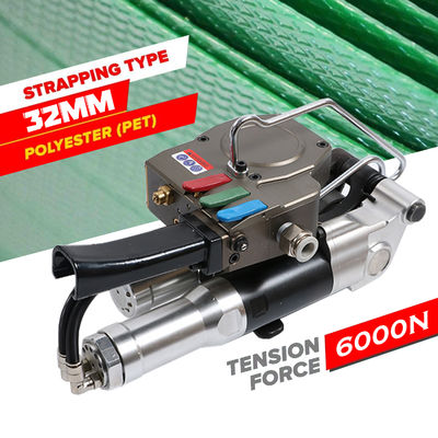 Ferramentas de enrolamento de plástico pneumático 32 mm Ferramentas de embalagem Ferramentas de carga pesada Ferramenta de tensão de banda